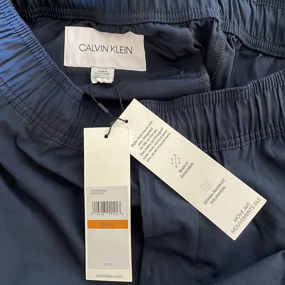 Calvin Klein Small joggers in Navy Blue